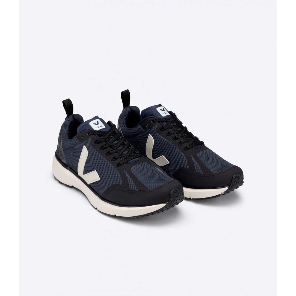 Men's Veja CONDOR 2 ALVEOMESH Running Shoes Black/White | SG 131SGL